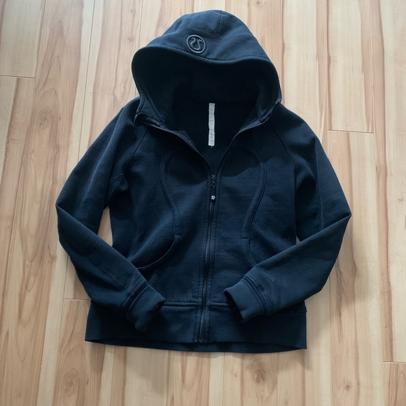 lululemon athletica Tops - Lululemon Scuba Hoodie- black